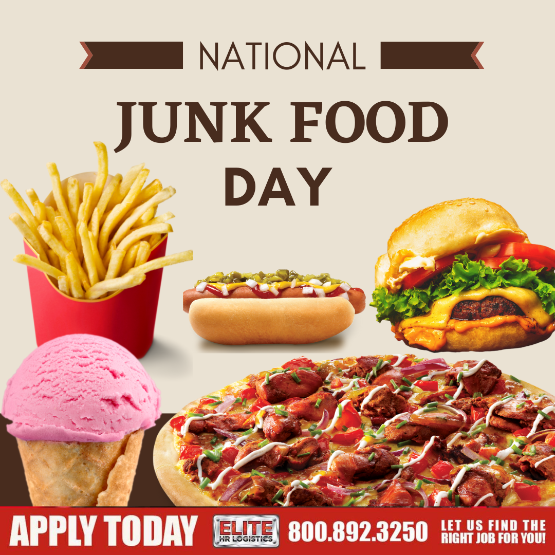 National Junk Food Day in July! Elite HR Careers